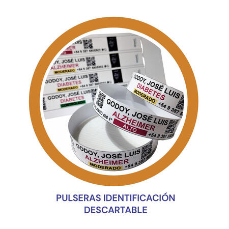 PULSERAS DESCARTABLES ICE